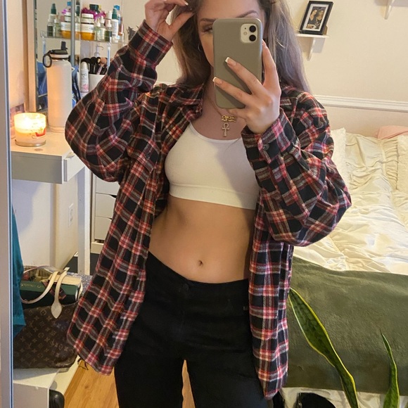Oversized cozy flannel - Picture 2 of 2